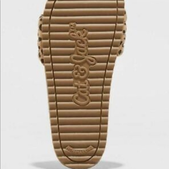 Girls Cat & Jack Animal Print Sandals - Picture 4 of 4